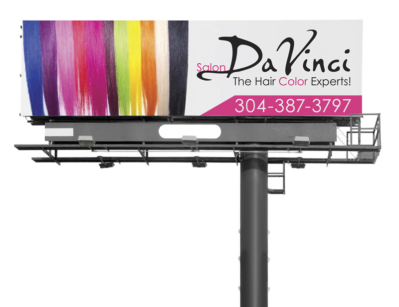 Salon DaVinci Billboard