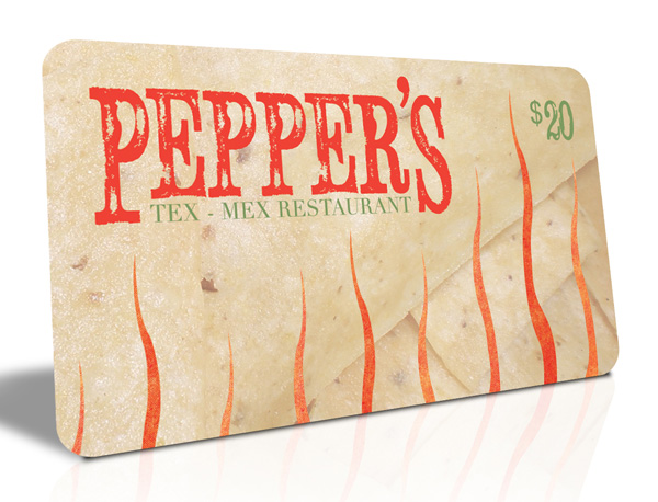 Pepper's Giftcard