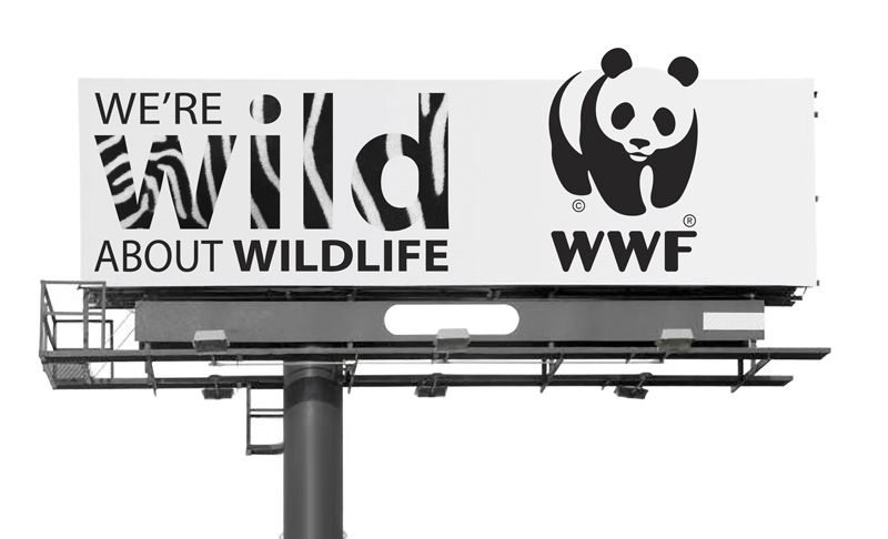 World Wildlife Billboard Design