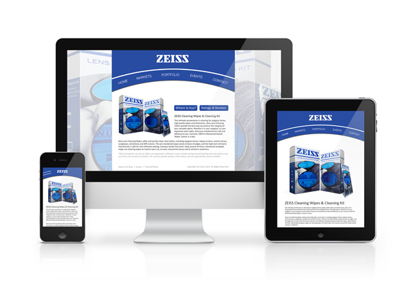 ZEISS Web Design